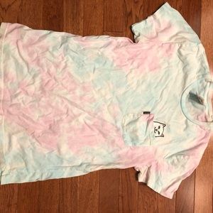 RIPNDIP CAT MIDDLE FINGER TIE DYE TEE💙💗